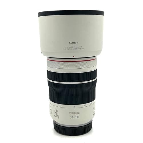 Canon RF70-200mm F4 L is USM Lens, Telephoto Zoom Lens, Compatible with EOS R Series Mirrorless Cameras, White