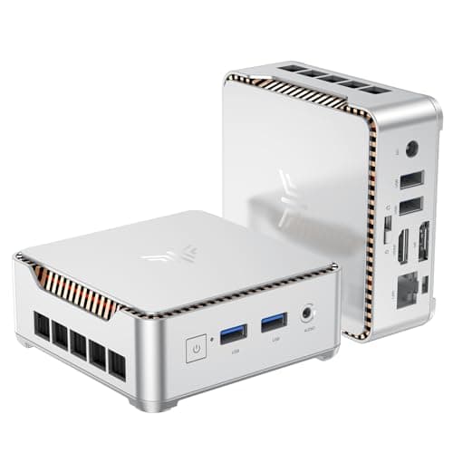 KAMRUI Essenx E2(Upgraded GK3Plus) Mini PC, 16GB RAM 512GB M.2 SSD Mini Computers,12th Alder Lake N95(Beat N100, up to 3.4GHz) Micro PC, HDMI+DP1.4 Dual 4K UHD, Gigabit Ethernet mini Desktop pc