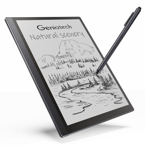Geniatech Kloudnote Slim 10.3" Digital Notebook, E Ink Tablet and ePaper Notepad for ebook Reading and Writing, 227ppi ereader Device in 2025, 5.3mm Ultra-Thin (Grey)