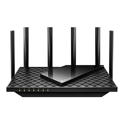 TP-Link AXE5400 Tri-Band WiFi 6E Router (Archer AXE75), 2025 PCMag Editors' Choice, Gigabit Internet for Gaming & Streaming, New 6GHz Band, 160MHz, OneMesh, Quad-Core CPU, VPN & WPA3 Security