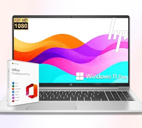 HP G9 Business Laptop | 15.6" FHD Display | Intel Celeron Dual Core Processor Series | 16GB RAM | 256GB SSD | Long Battery | Fast Wi-Fi 6 | Win11 Pro with MS Office | School, Business & Productivity