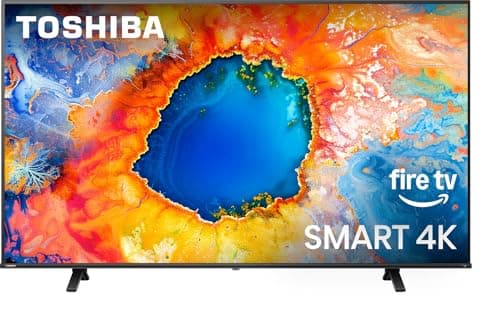 TOSHIBA 50" Class C350 Series LED 4K UHD Smart Fire TV, Voice Remote with Alexa, Stream Live TV Without Cable