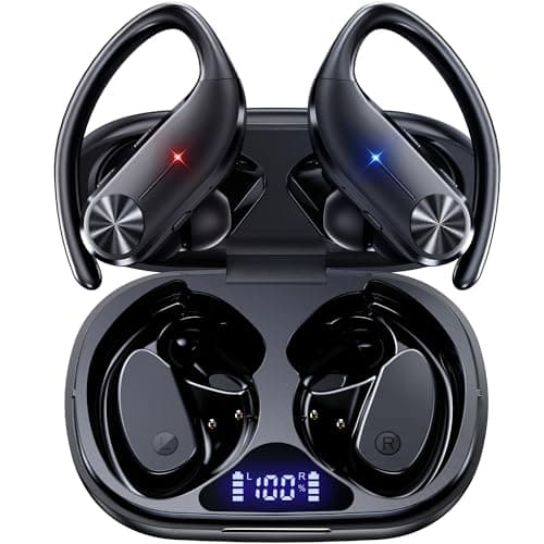 AI Translation Earbuds Real-Time : 166 Languages, 8 Offline Translation Packs, Noise Canceling, 60 Hours Battery - Seamless Translator Headphones for Travel Business Learning, iOS & Android Support