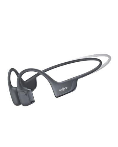 SHOKZ New OpenRun Pro 2 Mini -Open-Ear, Bone Conduction Sport Headphones -with Reflective Strip -Sweat Resistant, Workout Headphones -Secure, Wireless, Comfortable Fit-Deep Bass and Smart Mic App