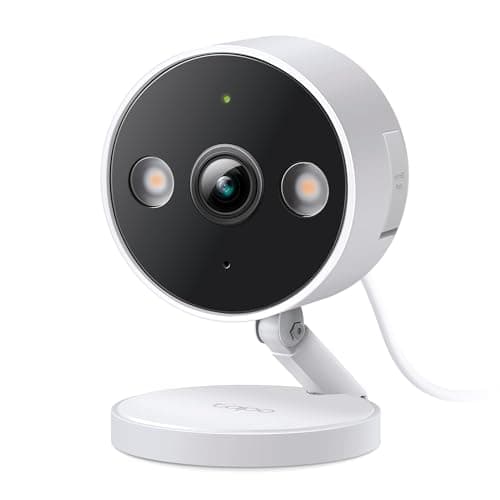 Tapo TP-Link 2K QHD Security Camera, Indoor/Outdoor, ๐ฎ๐ฌ๐ฎ๐ฐ ๐ฃ๐๐ ๐ฎ๐ด ๐๐ฑ๐ถ๐๐ผ๐ฟ'๐ ๐๐ต๐ผ๐ถ๐ฐ๐ฒ, Color Night Vision, Free Person/Pet/Vehicle Detection, Invisible IR Mode, SD Storage, C120