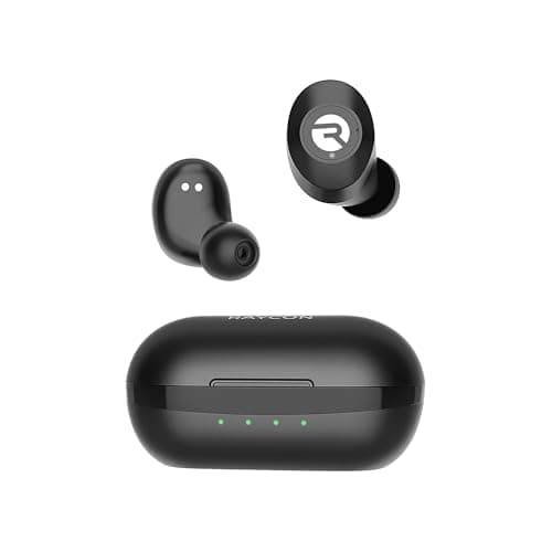 Raycon Everyday Earbuds Classic Bluetooth Wireless with Microphone - Stereo Sound, Active Noise Canceling, in-Ear Bluetooth Headset True Wireless Earbuds 32 Hours Playtime (Black)