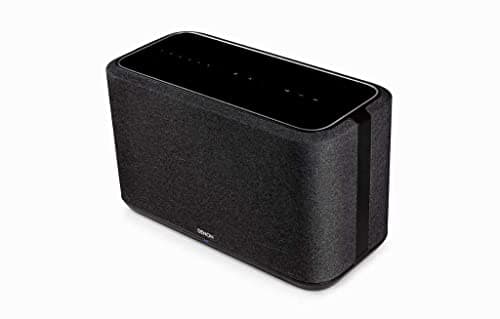 Denon Home 350 Home Stereo Wireless Speaker (Black), Bluetooth Wireless, 0.75" Tweeters, 6.5" Woofers, HEOS Built-in, AirPlay 2, Multi-Room Streaming, Simple Setup, Powerful Design