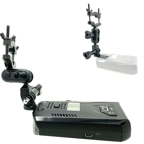 LycoGear Radar Detector Rearview Mirror Stem Mount for Uniden R1 R2 R3 R4 R7 DF1 DFR2 DFR3 DFR5 DFR6 DFR7 DFR8 DFR9 Radar Detector (for Uniden Models Only)