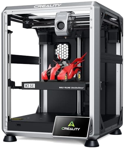 Creality K1 SE 3D Printer, 600mm/s High-Speed Hands-Free Auto Leveling Flagship-Level Direct Extruder Quick-swap Tri-Metal Nozzle K1 Upgrade 3D Printer, Print Size 250x220x220mm