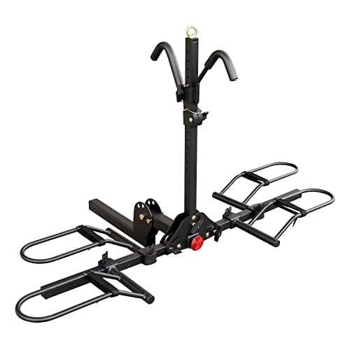 Young Bike Rack Hitch for Car - 200LB 2-Bike Rack Hitch Mount Platform Style Hitch Bike Rack,Smart Tilting & Easy Fold for Car SUV with 2 Inch Receiver,Bike Carrier Fits Up to 5-inch Fat Tire