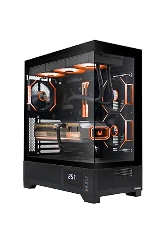 ZOTAC MEK AI-Enhanced Gaming PC Desktop Computer - NVIDIA GeForce RTX 5080, AMD Ryzen 7 9800X3D 5.2GHz, 32GB DDR5 RGB, 2TB NVME M.2 SSD, 1000W 80+ Gold PSU, WiFi 6, Windows 11 PRO